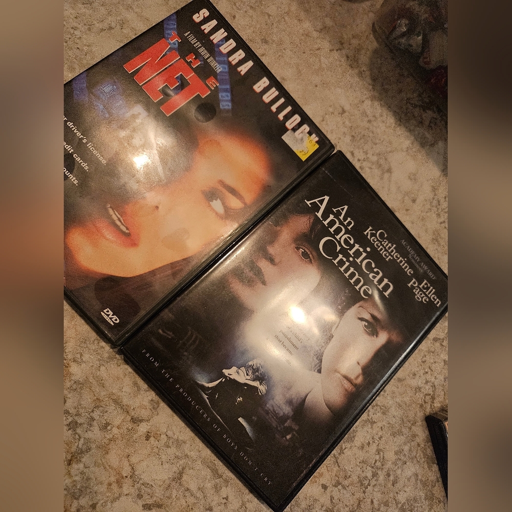 DVD Movie Set: An American Crime & The Net